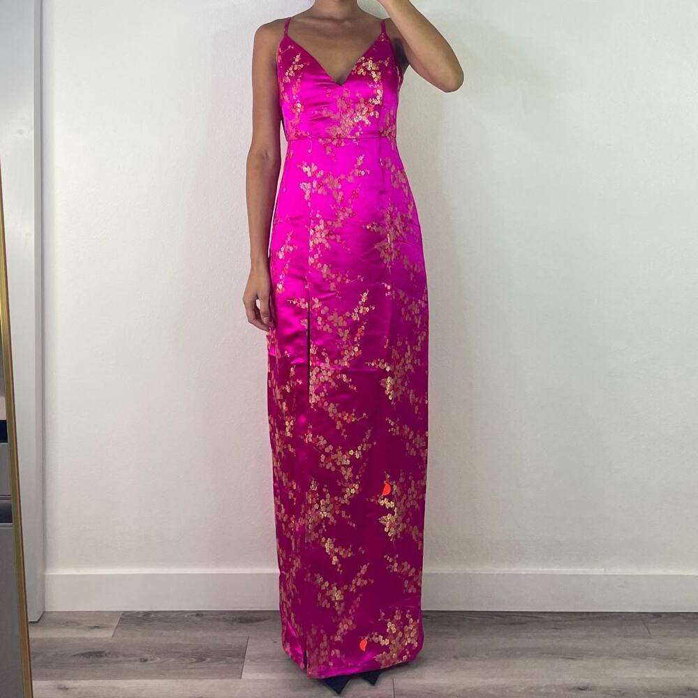 Pink Floral Dress
